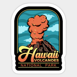 Hawaii National Park Volcanoes National Park Sticker